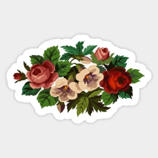 Victorian Roses #1 Sticker